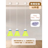 Badminton Single Trainer Rebound SelfPlaying Indoor Luminous Suction Cup Family Badminton Artifact For One Person